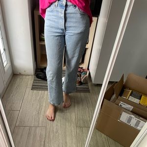Levi’s Ribcage Straight Ankle jean